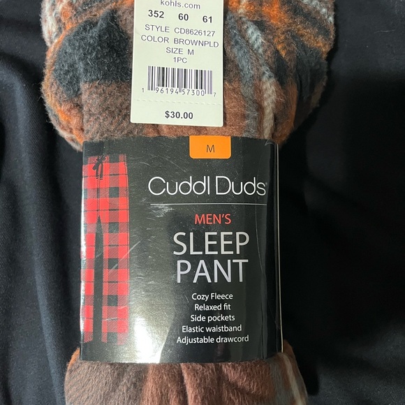 Men’s Cuddleduds Sleep Pant - Picture 1 of 1